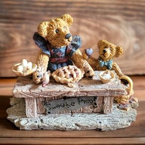 Vtg 93 Boyds Bears & Friends Sweetie Pie Mother Child Baking Justina/M.Harrison